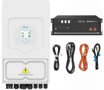 Купить - инвертор  Гибридный инвертор Deye SUN-3,6K-SG03LP1-EU 3,6KW + Батарея Pylontech US5000 48V, 100Ah, 4,8 кВт/ч + Набор кабелей Pylon