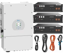 Купить - инвертор  Гибридный инвертор Deye SUN-8K-SG01LP1-EU 8kW+Батарея Pylontech batteries US3000C 48V, 74Ah, 3,5 кВт/ч (3шт.)+Набор кабелей