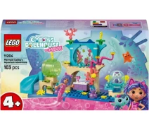 Купить -  Конструктор LEGO® Gabby's Dollhouse Аквариумные приключения русалочки Габби (11204)