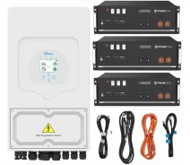Купить - инвертор  Гибридный инвертор Deye SUN-5K-SG03LP1-EU 5kW + Батарея Pylontech US5000 48V, 100Ah, 4,8 кВт/ч(3шт.) + Набор кабелей Pylontech
