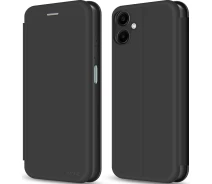 Купить - чехол для смартфона  Чехол-книжка MAKE Flip Black (MCP-SA06BK) для Samsung A06