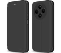 Купить - чехол для смартфона  Чехол-книжка MAKE Flip Black (MCP-XR14C/PC75BK) для Xiaomi Redmi 14C/Poco C75