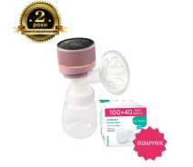 Купить - молокоотсос  Набор акционный Молокоотсос аккумуляторный BabyOno "PICO" и Вкладыши лактационные "COMFORT" (140шт/уп.) (1485А)