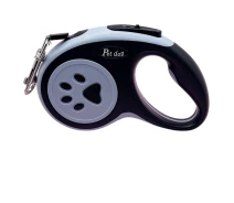 Купить - поводок для собак  Автоматический выдвижной поводок для животных 5 м, черный