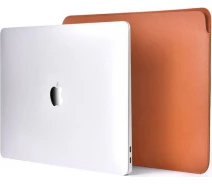 Купить - чехол для Apple MacBook  Чехол COTEetCI Ultra-thin PU коричневый чехол для Macbook 13'