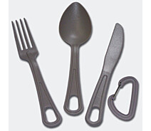 Купить - туристическую посуду  Набор туристической посуды 992 Polypropylene cutlery (ALB )
