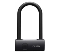 Купить - велозамок  Замок Areox intelligent fingerprint U-lock short black