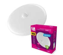 Купить - светильник потолочный  Потолочный светильник ELM VEGA S - 18 6500 з датчиком движения (26-0103)