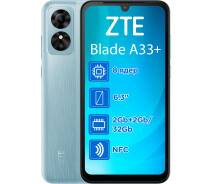 Купить - смартфон и мобильный телефон  ZTE Blade A33+ 2/32GB Blue