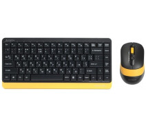 Купить - клавиатуру  Комплект 2в1 A4Tech Fstyler FG1110 USB Bumblebee (клавиатура + мышка)