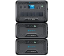 Купить - зарядную станцию  Зарядная станция Bluetti AC500+2*B300S, 5000 Вт, 6144 Вт/час (электростанция для дома, ИБП, UPS)