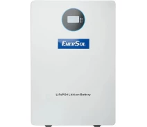 Купить - аккумулятор для ИБП и инверторов  Аккумуляторная батарея EnerSol LiFePO4, 10.24кВт/ч, 200Ач., 51.2В (EB-SK-51.2V200Ah)