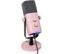 Купить - микрофон для караоке  Микрофон USB/XLR Fifine AM8 Pink (AM8P)