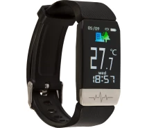Купить - фитнес-браслет  Фитнес-браслет AMICO GO RUN THERMOMETER PULSEOXIMETER AD TONOMETER (black)