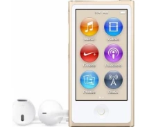 Купить - MP3-плеер  MP3 / MP4-плеер Apple A1446 iPod nano 16GB Gold (MKMX2QB/A)
