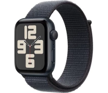 Купить - смарт-часы  Apple Watch SE GPS 40mm Midnight Aluminium Case with Ink Sport Loop (MXEA3QH/A)