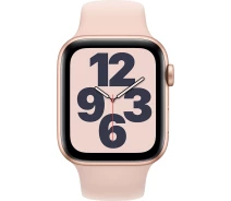 Купить - смарт-часы  Смарт-часы Apple Watch SE GPS, 44mm Gold Aluminium Case with Pink Sand Sport Band (MYDR2)