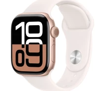 Купить - смарт-часы  Демо-образец часы Apple Watch Series 10 GPS 42mm Rose Gold Aluminium Case with Light Blush Sport Band - S/M (MWWH3QH/A)