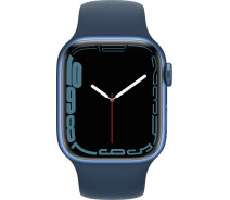 Купить - смарт-часы  Смарт-часы Apple Watch S7 41 Blue Aluminium Abyss Blue Sport (MKN13)
