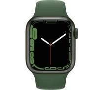Купить - смарт-часы  Смарт-часы Apple Watch Series 7 GPS 41mm Green Aluminium Case with Clover Sport Band (MKN03)