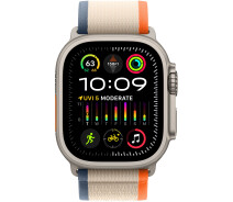 Купить - смарт-часы  Смарт-часы Apple Watch Ultra 2 GPS + Cellular, 49mm Titanium Case with Orange/Beige Trail Loop - S/M (MRF13UL/A)