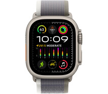 Купить - смарт-часы  Смарт-часы Apple Watch Ultra 2 GPS + Cellular, 49mm Titanium Case with Green/Grey Trail Loop - S/M (MRF33UL/A)