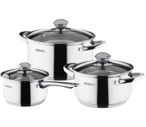 Купить - набор посуды  Набор посуды Ardesto Gemini Gourmet 6 пр. (AR1906PS)