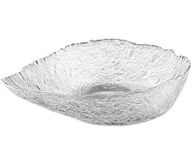 Купить - тарелку и салатник  Салатник Ardesto Leaf, 21.5см, стекло, прозрачный (AR5009)