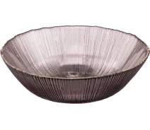 Купить - тарелку и салатник  Салатник Ardesto Mallow, 20см, стекло, розовый (AR5015)