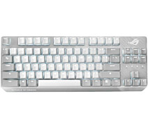 Купить - клавиатуру  Клавиатура игровая Asus ROG Strix Scope NX TKL Moonlight EN White (90MP02B6-BKUA00)