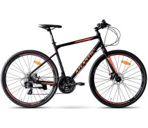 Купить - велосипед и аксессуар  Велосипед Atlantic Xyston NX Pro 700C L/53(A52DXP-2853-BO) Black/Orange