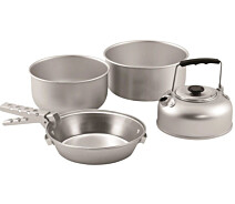 Купить - туристическую посуду  Набор посуды Easy Camp Adventure Cook Set M Silver (580038)