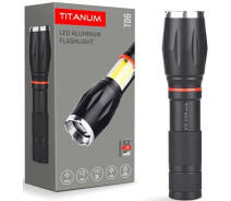 Купить - фонарик  Портативный светодиодный фонарик TITANUM TLF-T06 300Lm 6500K