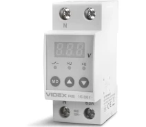 Купить - реле контроля напряжения  Реле контроля напряжения VIDEX RESIST 145-300В 63А (VF-RS-RN63)