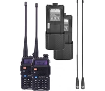Купить - радиостанцию  Комплект раций для леса Baofeng UV-5RHC Forest Black