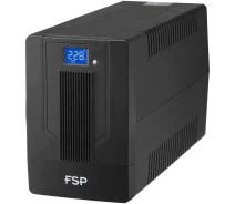 Купить - источник бесперебойного питания  ИБП FSP iFP-600, 600ВА/360Вт, USB, LCD, 2хSchuko, AVR, Black