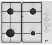 Купить - варочную поверхность  Варочная поверхность газовая Beko HIGG64123SW