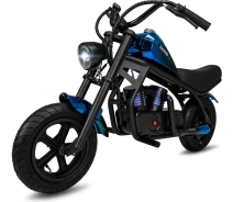 Купить - электроскутеры  Электомотоцикл детский 180 Вт techno ES-60.Blue-Black