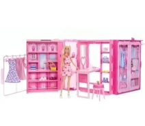 Купить - игрушку для девочки  Игровой набор Barbie Стильная гардеробная с куклой (HXD58)