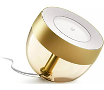 Купить - настольную лампу  Светильник настольный умный Philips Hue Iris, 2000K-6500K, RGB, ZigBee, Bluetooth, диммирование, золотой (929002376401)