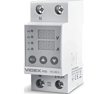 Купить - реле контроля напряжения  Реле VIDEX RESIST 145-300В 1-63А (VF-RS-RNT63)