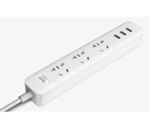 Купить - сетевой фильтр  Сетевой фильтр KingMi Power Strip (3 розетки 3 USB) White