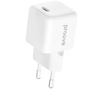 Купить - зарядное устройство для телефона и планшета  СЗУ Proove Pocket GaN 25W (Type-C) (602450003) белый