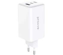 Купить - зарядное устройство для телефона и планшета  СЗУ Proove Pocket GaN Max 100W (2Type-C + USB) (600690003) белый