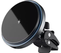 Купить - автомобильный держатель  Автодержатель Proove с Беспроводным ЗУ Magic Circle 15W (448880012)серый