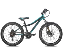 Купить - велосипед и аксессуар  Велосипед CROSSRIDE 26" Cleo 15" (0146X1) черно-бирюзовый