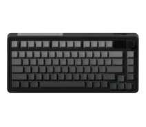 Купить - клавиатуру  Клавиатура игровая FL ESPORTS CMK75 Hazy Shade Kailh Box Marshmallow (tactile&amp;sound) TFT Knob Three-Mode (CMK75-7541)