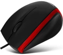 Купить - мышку для ноутбука  Мышь Crown CMM-009 USB black/red