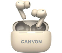 Купить - наушники  Наушники Canyon OnGo TWS-10 ANC ENC (CNS-TWS10BG) Beige