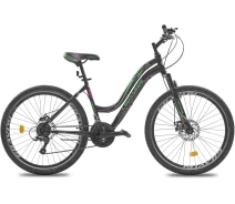 Купить - велосипед и аксессуар  Велосипед Crossride Cherry 15 26 2021 Черный (0192-Ч-15)